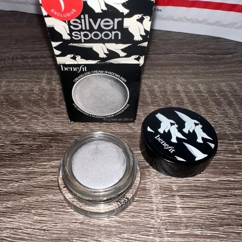 Benefit cosmetics Shadow liner in‎ silver spoon eye shadow face eyeshadow